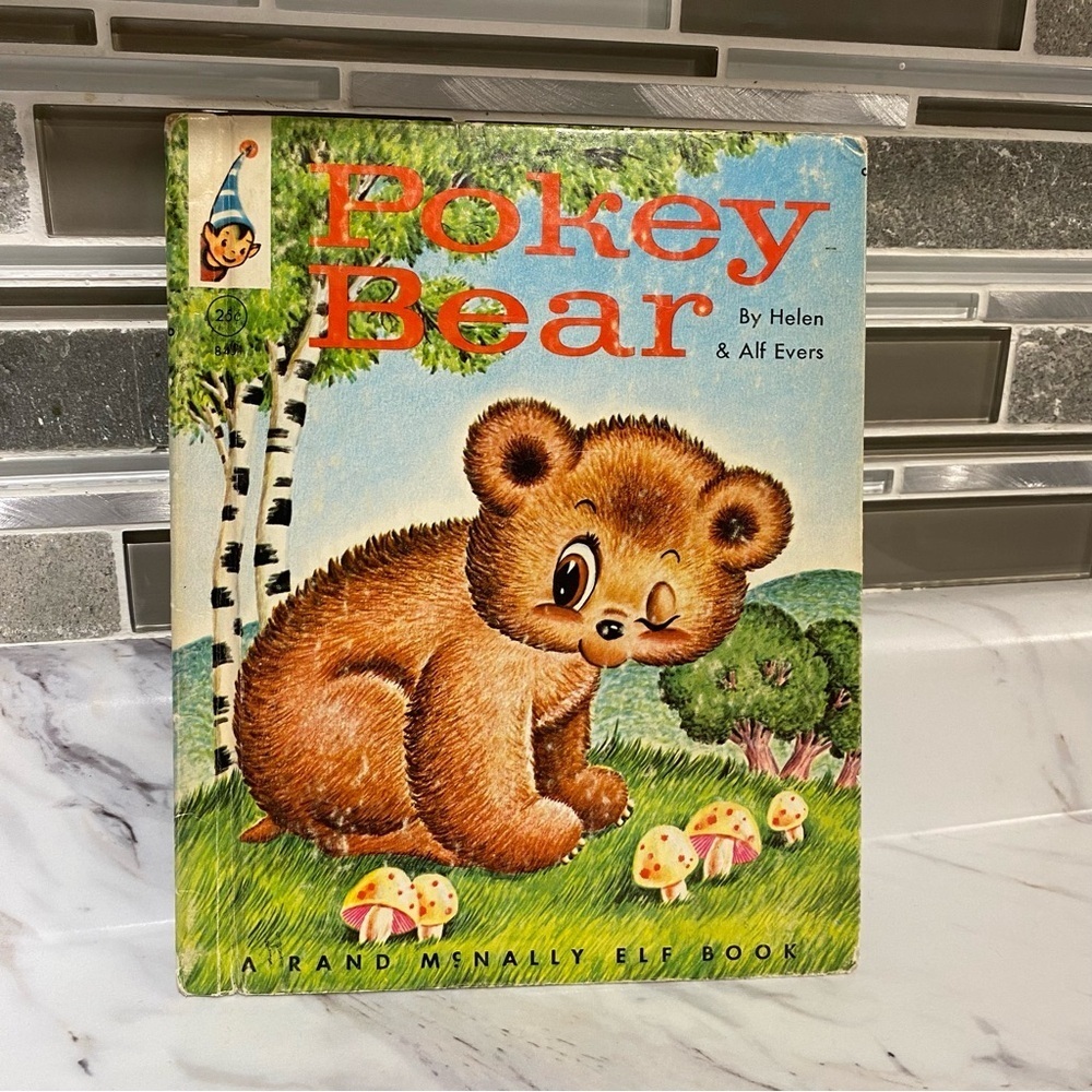 Pokey Bear book by Helen & Alf Evers Rand McNally & Company
